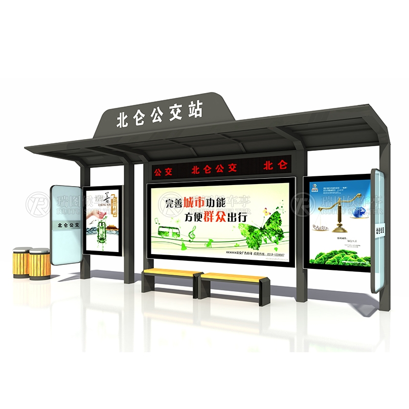 候車(chē)亭站臺(tái)功能定制，打造人性化公共交通空間